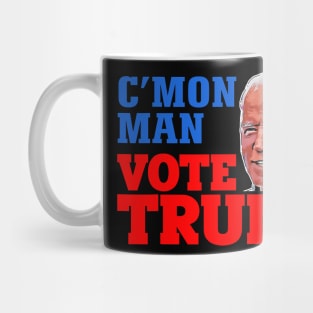 Biden Cmon Man Vote Trump Mug
